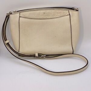 Kate Spade Monica Pebbled Leather Crossbody Buttermilk Glaze Bag